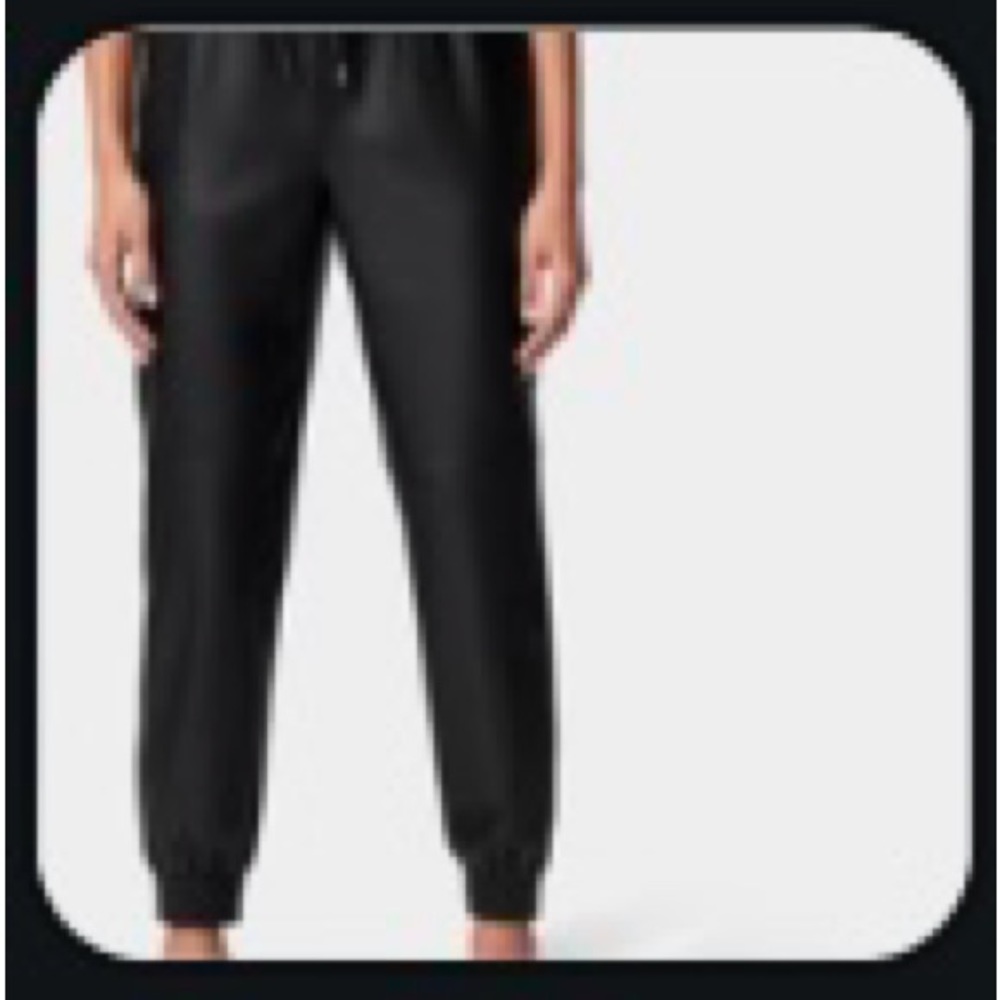 Bebe Vegan Leather jogger pants